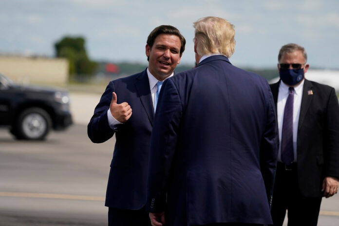 trump-jokes-he’ll-‘find-a-way’-to-fire-desantis-is-he-loses-florida