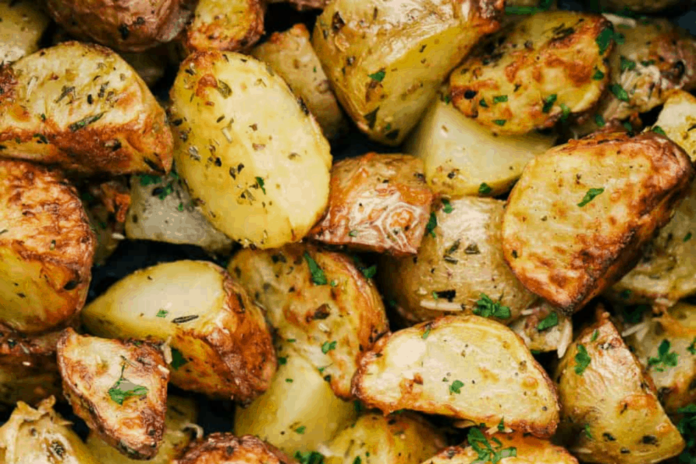 the-best-air-fryer-“roasted”-potatoes