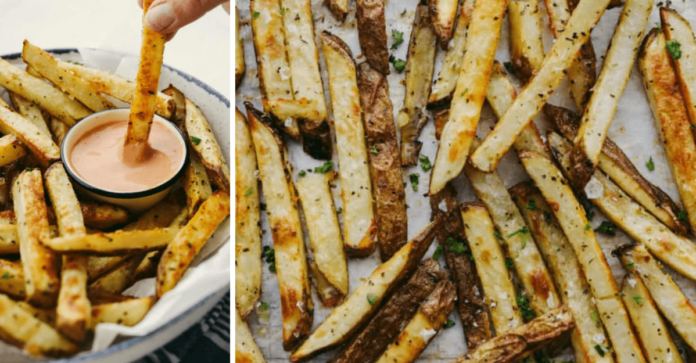 perfect-crispy-baked-fries