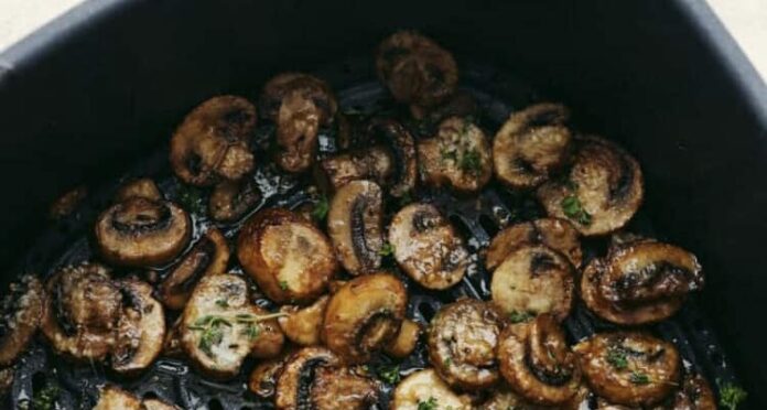 air-fryer-mushrooms