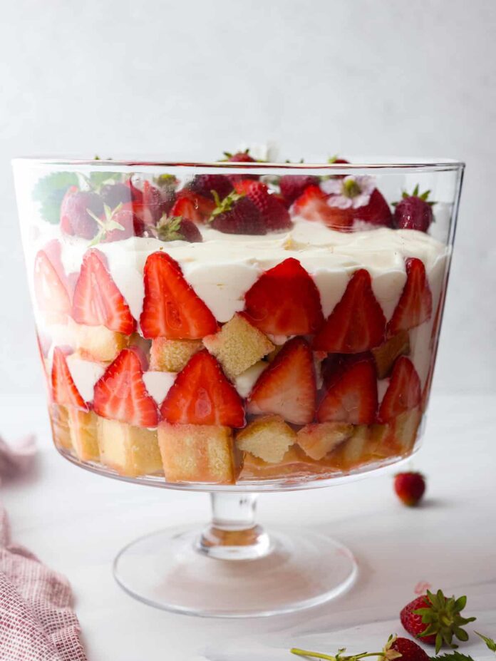 strawberry-trifle