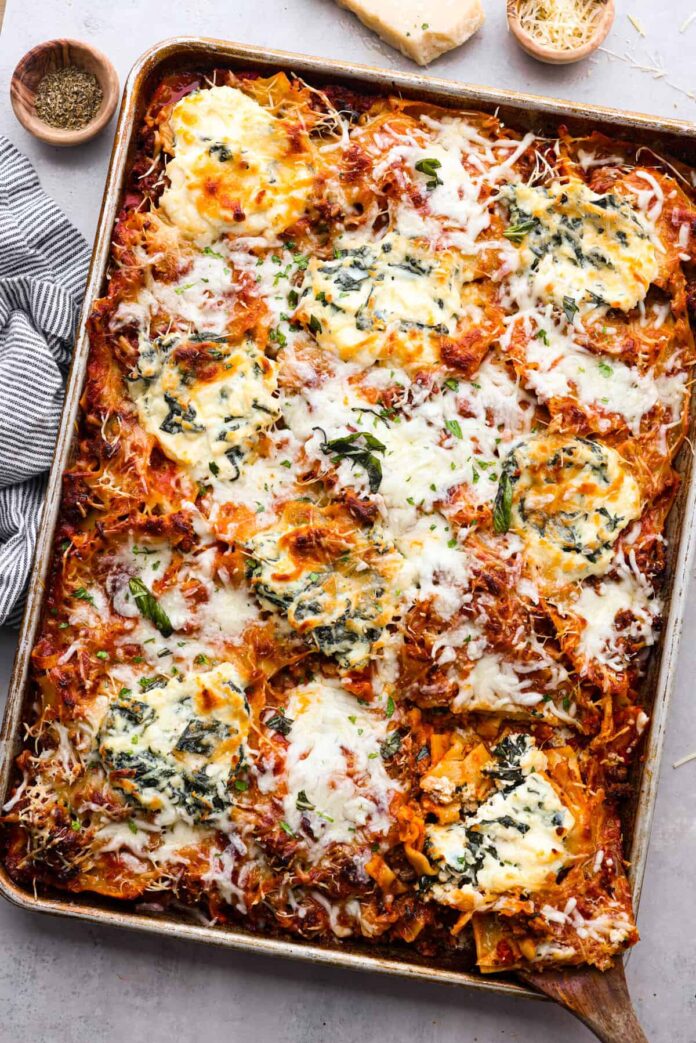 easy-sheet-pan-lasagna