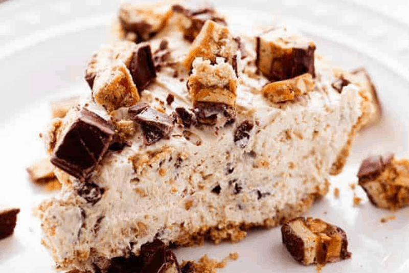 no-bake-snickers-bar-pie